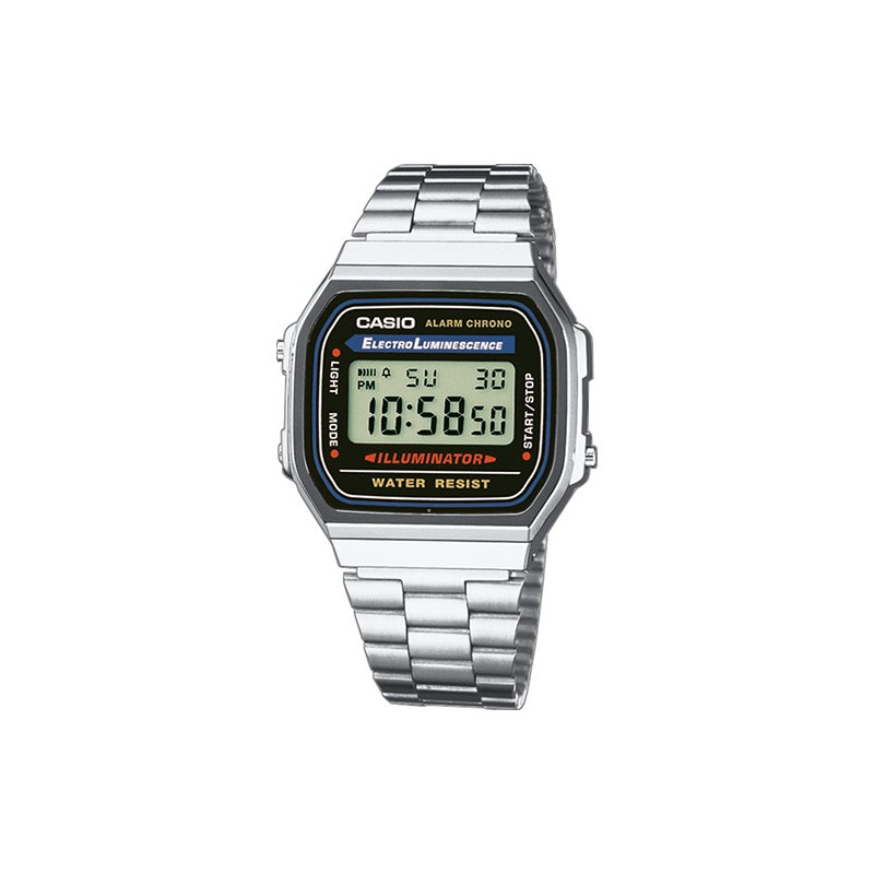 Reloj Casio vintage A168WA-1YES Retro Mirror