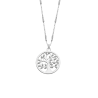 Collar de LOTUS SILVER, de plata de ley de 925 m/m, con forma de arbol de la vida, con circonitas