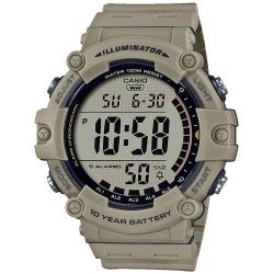 Reloj Casio AE-1500WH-5A, alarma- crono, sumergible 5 ATM