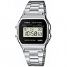 Reloj Casio A-158WEA-1, alarma- crono, resistente al agua