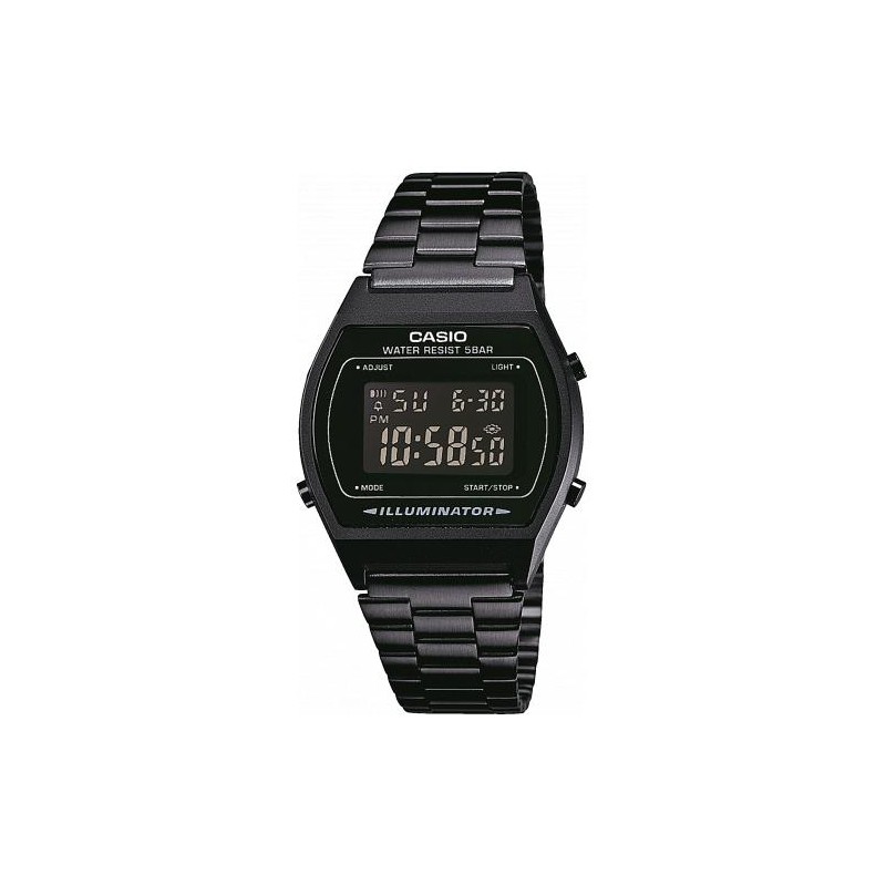 ReloJ CASIO -1BEF B640W, sumergible y alarma-crono