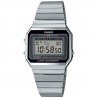 Casio Collection A700WE Reloj Digital para Mujer con Correa de Acero Inoxidable