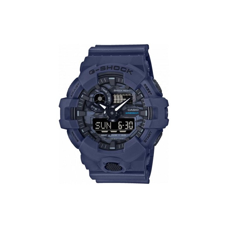 Reloj CASIO G-SHOCK, digital y agujas,