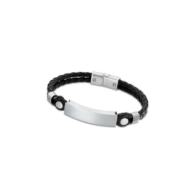 PULSERA LOTUS STYLE DARK STYLE LS2103-2/2 ACERO, HOMBRE