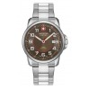 Reloj SWISS MILITARY 6533004005, de caballero, caja de acero, pulsera de acero, sumergible.