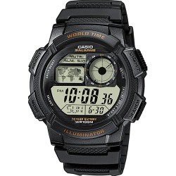 Reloj CASIO AE-1000W-1AVEF, sumergible, 5 alarmas, crono