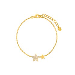 Pulsera de plata de ley de...