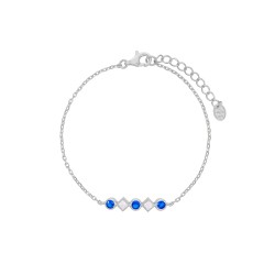 Pulsera de plata de ley de...
