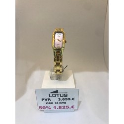 Reloj LOTUS ORO DE 18 KTS, de señora, caja y pulsera de oro