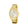 Reloj FESTINA F20640/1, de señora, caja y pulsera chapada en oro