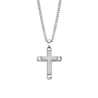 Collar de LOTUS STYLE LS2256-1/1 de acero, con cadena y cruz