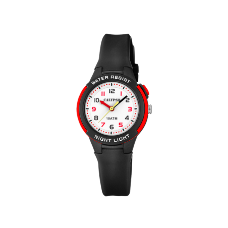Reloj CALYPSO 6069/6 a pila, sumergible, con luz led.