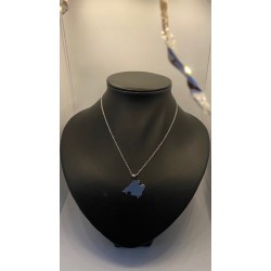 Collar de plata de ley de...