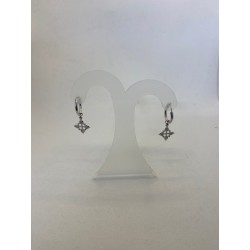 Pendientes de plata de ley...