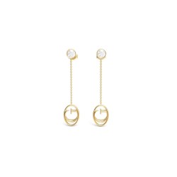 Pendientes de GUESS JEWELRY JUBE01040 acero anti alérgico, chapado en oro