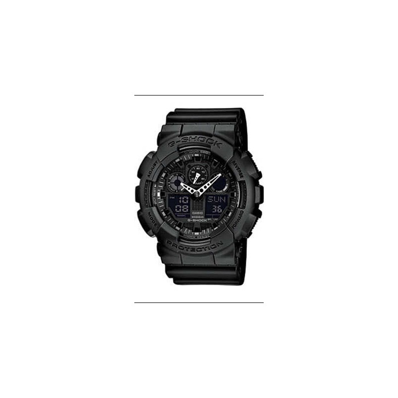 Reloj CASIO GA-100-1A serie g-shock, SUMERGIBLE 100m