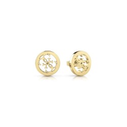 Pendientes de GUESS JEWELERY JUBE02162JW acero antialérgico, chapado en oro