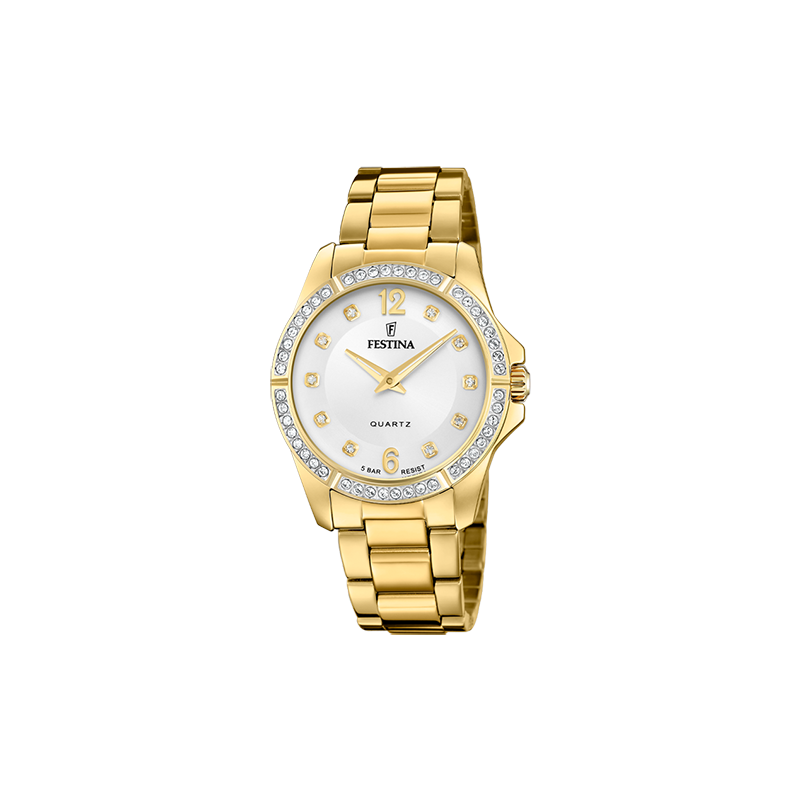 FESTINA F20596/1, de señora, todo chapado en oro