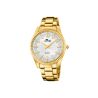 Reloj LOTUS 18902, de señora, chapado en oro, sumergible 5 ATM,