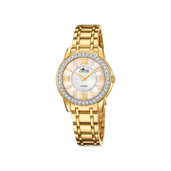 Reloj LOTUS 18888/1, de señora,chapado en oro, sumergible 5 ATM,