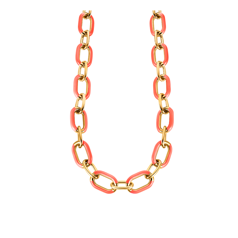 Collar de LOTUS STYLE LS2330-1/4 , de acero chapado en oro