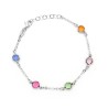 Pulsera de Victoria Cruz A0961-MHP flexible de plata