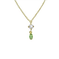 Collar corto marquesa color...