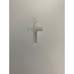Cruz de plata de ley de 925...