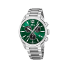 Reloj LOTUS 18690/4, de caballero, de acero, sumergible 5 ATM, crono