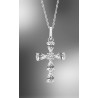 COLLAR CRUZ LOTUS SILVER SINFOS LP3556-1/1 PLATA, MUJER