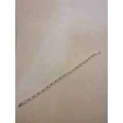 Pulsera de plata de ley de 925 m/m, modelo baule mallorquina