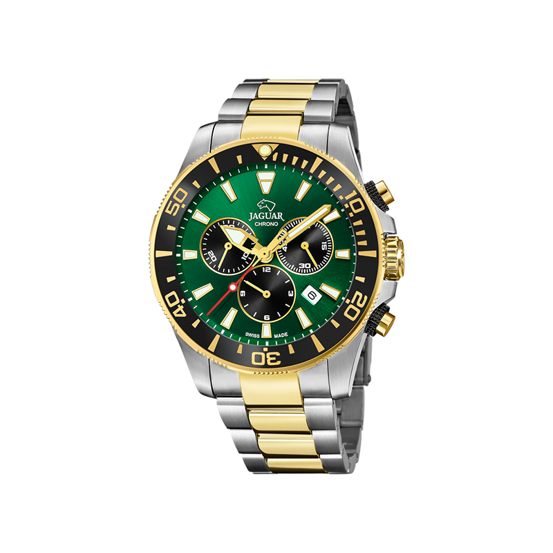 Reloj hombre JAGUAR Executive Cronógrafo esfera verde. J862/3