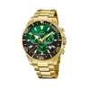 RELOJ JAGUAR EXECUTIVE J864/6 VERDE CORREA DE ACERO INOXIDABLE 316L, HOMBRE