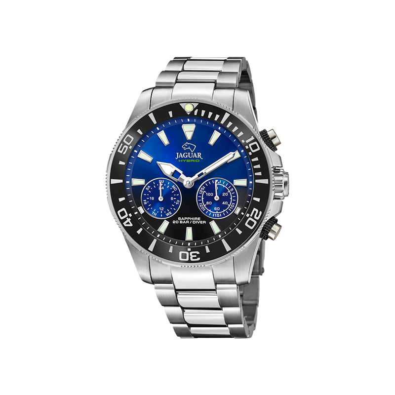 Reloj hombre JAGUAR Connected esfera azul. J888/6