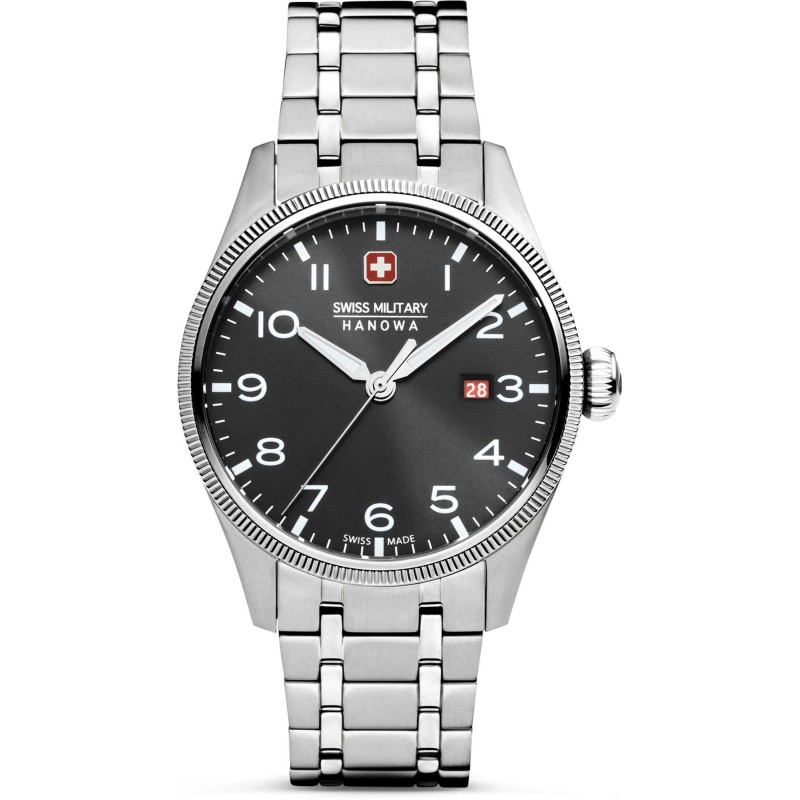 Reloj SWISS MILITARY SMWGH0000801 de caballero, de acero, sumergible