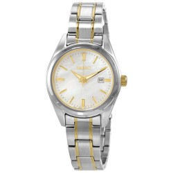 Reloj Seiko SUR636P1 mujer acero bicolor dorado, sumergible