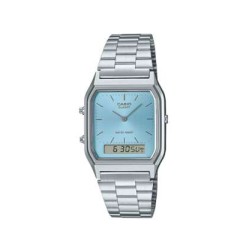 Reloj CASIO AQ-230A-2A, unisex. de acero, digital y analógico