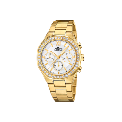 RELOJ DE MUJER LOTUS EXCELLENT 18873/1 CHAPADO EN ORO