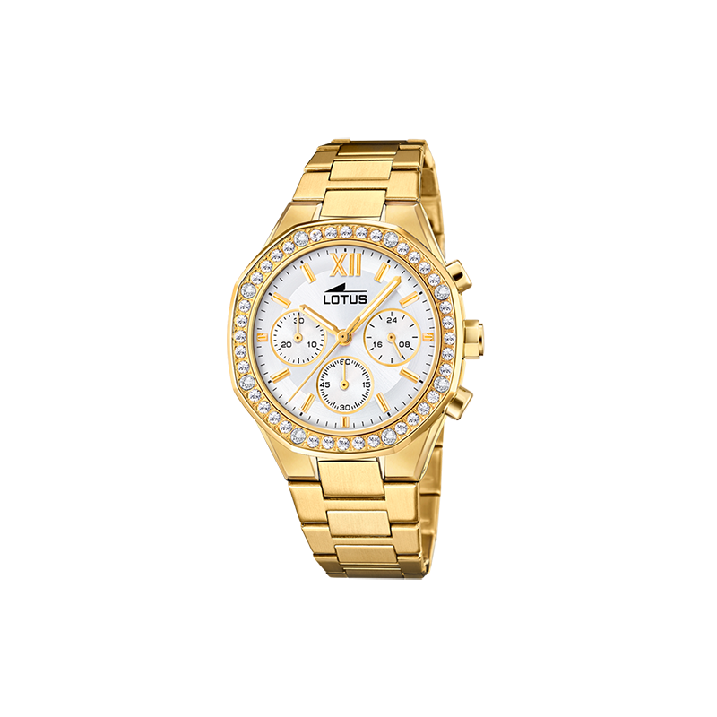 RELOJ DE MUJER LOTUS EXCELLENT 18873/1 CHAPADO EN ORO