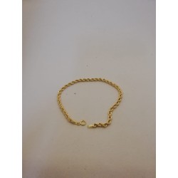 Pulsera de oro amarillo 18...