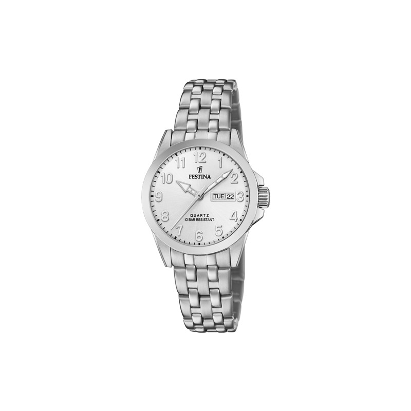 RELOJ DE MUJER FESTINA CLASSICS F20455/1 acero, sumergible