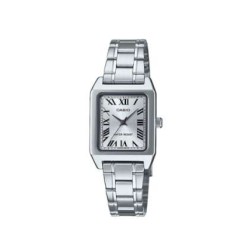 Reloj CASIO LTP-B150D-7B, de señora, de acero, sumergible