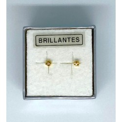 PENDIENTES DIAMANTES BEBE...