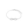 PULSERA INFINITO LOTUS SILVER LP1872-2/3 PLATA, MUJER