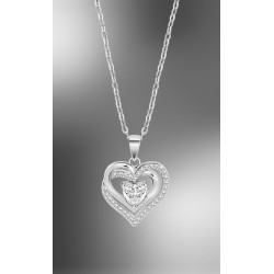 COLLAR CORAZÓN LOTUS SILVER...