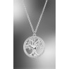 COLLAR ARBOL VIDA LOTUS SILVER LP3708-1/1 PLATA, MUJER