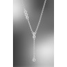 COLLAR LOTUS SILVER PURE ESSENTIAL LP3733-1/1 PLATA, MUJER