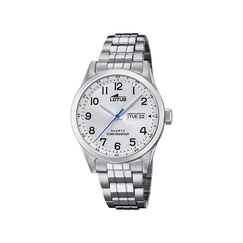 RELOJ DE HOMBRE LOTUS CLASSIC STEEL CON ESFERA AZUL 18670/3