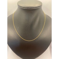 Cadena de oro 18 kts  de 45...