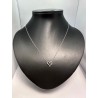 Collar de plata de ley de 925 m/m, con cadena y colgante.